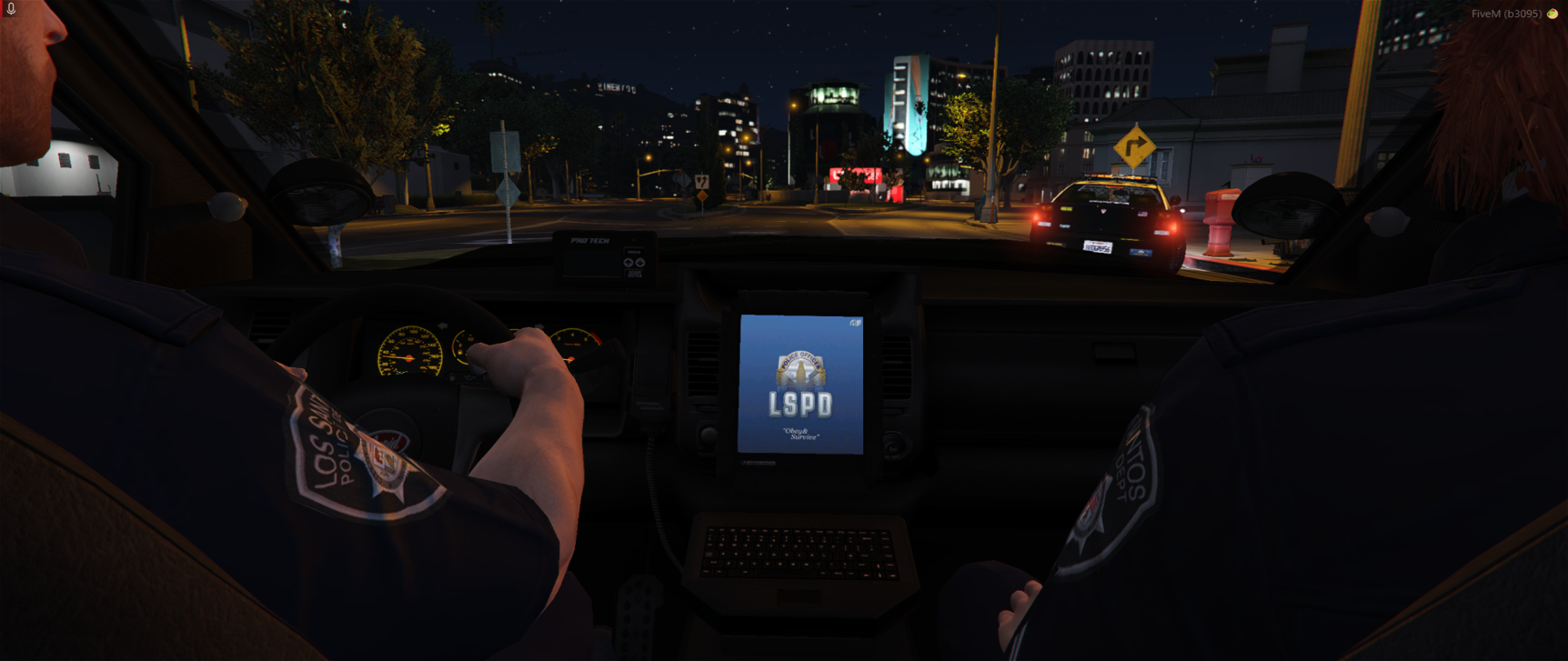 La L.S.P.D en patrouille