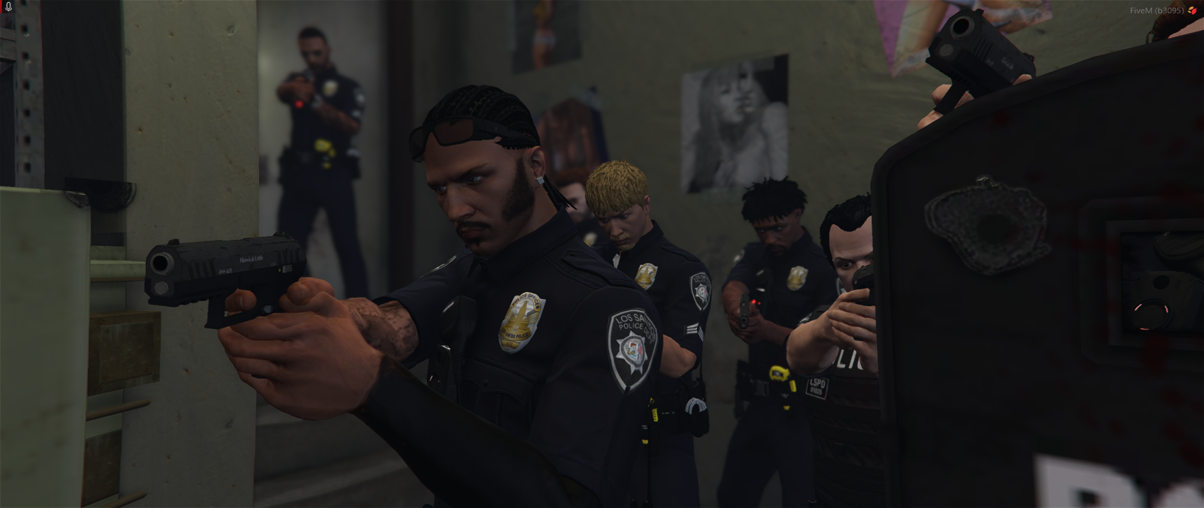 La L.S.P.D en progression