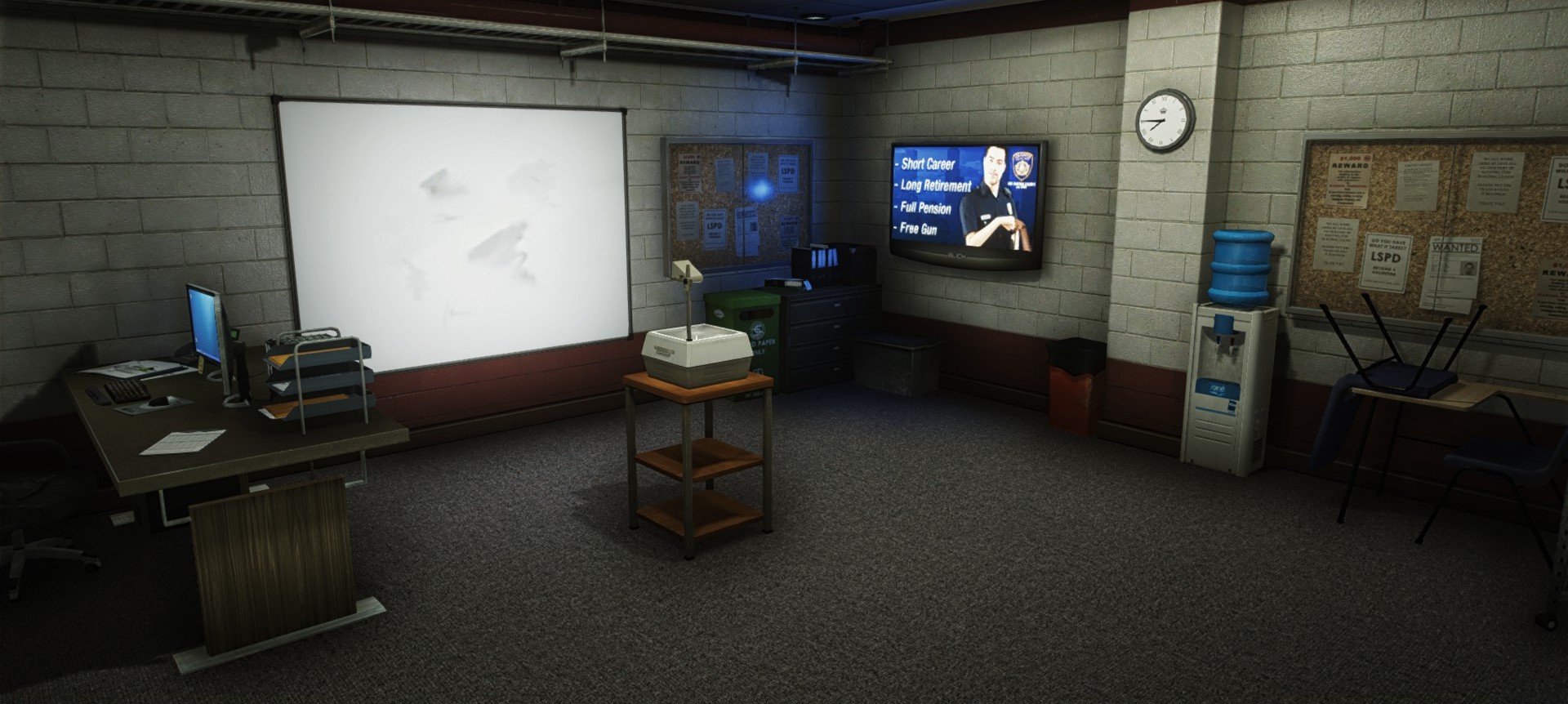 Salle de dispatch de Mission Row